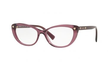 Image of Versace VE3258 Eyeglass Frames 5268-51 - Transparent Violet Frame