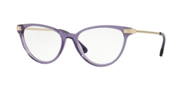 Image of Versace VE3261 Eyeglass Frames 5160-52 - Trasparent Violet Frame
