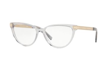 Image of Versace VE3271A Eyeglass Frames 5305-54 - Transparent Grey