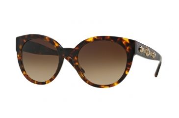 Image of Versace VE4294 Sunglasses 514813-56 - Havana Frame, Brown Gradient Lenses