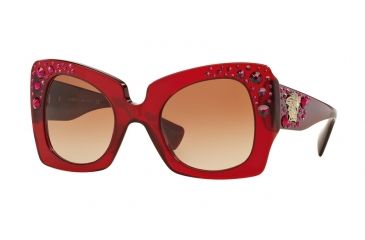 Image of Versace VE4308B Bifocal Prescription Sunglasses VE4308B-517113-52 - Lens Diameter 52 mm, Frame Color Transparent Red