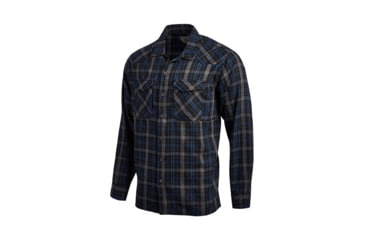 Image of Vertx Canyon Valley Flannel - Mens, River Shade Plaid, Medium, F1 VTX1501 RVSP MEDIUM