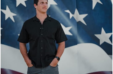 Image of Vertx Dadeland CCW Short Sleeve Shirt - Mens, Guillotine Black, Small, VTX1510GUBKSMALL