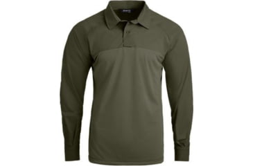 Image of Vertx Fusion Flex Performance Hybrid Shirt - Long Sleeve, Od Green - VTX8255OD2XLLONG