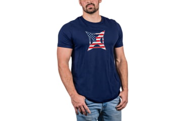 Image of Vertx Patriot Logo Tee T-Shirt - Mens, Blue, Extra Large, F1 VTX9040 NA XLARGE