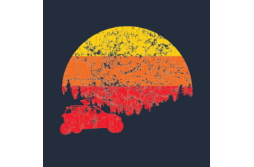 Image of Vertx Road Less Taken Tee T-Shirt - Mens, Blue, Medium, F1 VTX9041 NA MEDIUM