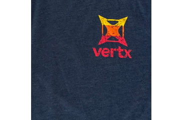 Image of Vertx Road Less Taken Tee T-Shirt - Mens, Blue, Medium, F1 VTX9041 NA MEDIUM