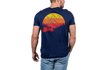 Image of Vertx Road Less Taken Tee T-Shirt - Mens, Blue, Medium, F1 VTX9041 NA MEDIUM