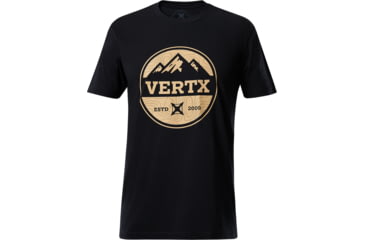 Image of Vertx Tri-Peak Tee T-Shirt - Mens, Grey, Small, F1 VTX9037 NA SMALL