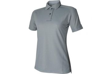 Image of Vertx Womens Coldback Short Sleeve Polo, Grey, LARGE F1 VTX4010P GY LARGE
