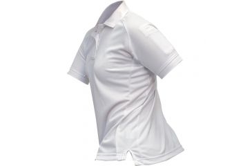 Image of Vertx Women's Coldback Short Sleeve Polo Shirt, White, Size Extra Small VTX4010WHP-XSMALL