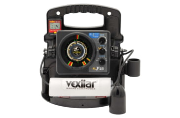 Image of Vexilar FLX-18 ProPack II Sonar w/ 12 Degree Ice-Ducer / DD-100, Black, PPX1812