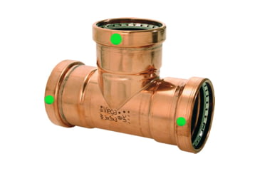 Image of Viega ProPress XL 2-1/2in Copper Tee - Triple Press Connection - Smart Connect Technology, 20683