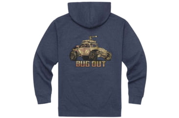 Image of Viktos Big Time Bug Out Hoodies  Men's, Navy Heather, Large, 1703004