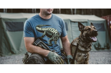 Image of Viktos Maligator Tee T-Shirt - Mens, Navy Heather, Extra Large, 1808405