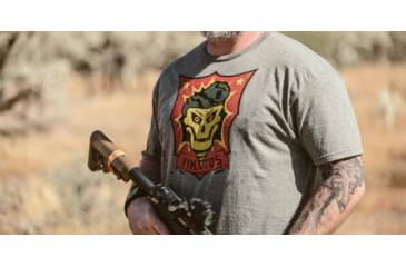 Image of Viktos Mekong Tee T-Shirt - Mens, Sage Black Heather, Small, 1808502