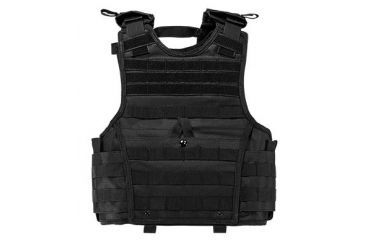 Image of VISM Vism Expert Plate Carrier Vest, Black, Extra Small, CVPCVXC2963B