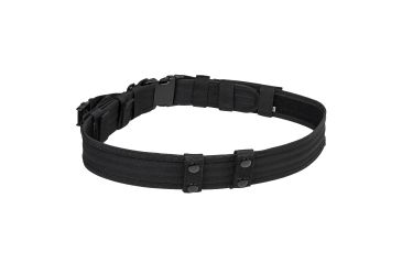 Image of Vism Tactical Shooting / Gun Belt w/ Two Pouches, Black, Adjustable Waist Size 32 - 49 in CVBLT2978B