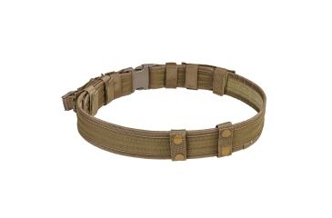 Image of Vism Tactical Shooting / Gun Belt w/ Two Pouches, Tan, Adjustable Waist Size 32 - 49 in CVBLT2978T
