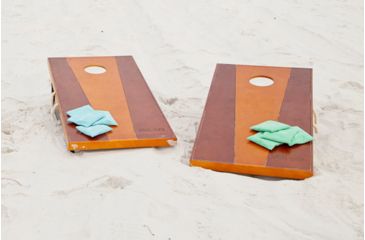 Image of Viva Sol 2 x 4 ft Bean Bag Toss Game, Wood Tone, VS5000