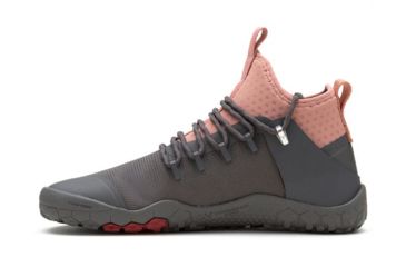 Image of Vivobarefoot Magna Trail Hiking Shoe - Womens, Grey/Pink, 38, 200126-04-38