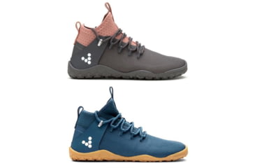 Image of Vivo Barefoot Magna Trail Hiking Shoe - Women's, Grey/Pink, Indian Teal Blue