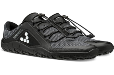 Image of Vivobarefoot Primus Fg Trail Running Shoes - Womens, Charcoal Black, 36, 200159-0136