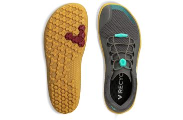 Image of Vivobarefoot Primus FG Trail Running Shoes - Womens, Grey Spearmint, 42 Euro, 200159-02-42