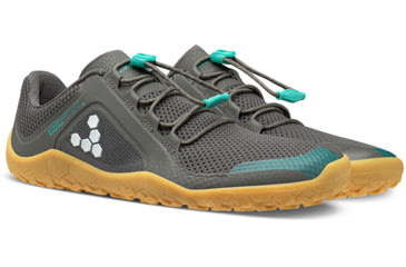Image of Vivobarefoot Primus FG Trail Running Shoes - Womens, Grey Spearmint, 42 Euro, 200159-02-42