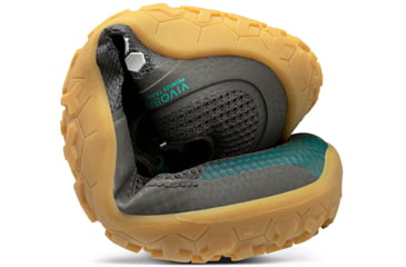 Image of Vivobarefoot Primus FG Trail Running Shoes - Womens, Grey Spearmint, 42 Euro, 200159-02-42