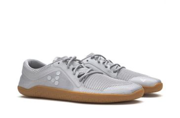 Image of Vivobarefoot Primus Lite Road Running Shoes - Womens, Ash/Gum, 42, 200069-17-42