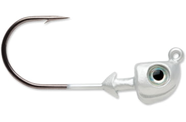 Image of VMC Boxer Jig, Metallic White, 1/8oz, BJ18-MW