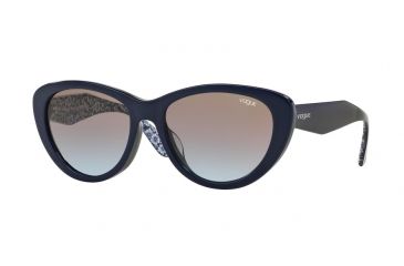 Image of Vogue VO2990SF Single Vision Prescription Sunglasses VO2990SF-232548-54 - Lens Diameter 54 mm, Frame Color Night Blue