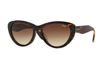 Image of Vogue VO2990SF Single Vision Prescription Sunglasses VO2990SF-W65613-54 - Lens Diameter 54 mm, Frame Color Dark Havana