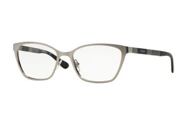 Image of Vogue VO3975 Eyeglass Frames 323-54 - Brushed Silver Frame