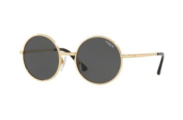 Image of Vogue VO4085S Sunglasses 280/87-50 - Gold Frame, Grey Lenses