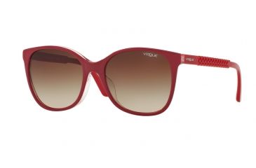 Image of Vogue VO5032SF Bifocal Prescription Sunglasses VO5032SF-249413-54 - Lens Diameter 54 mm, Frame Color Top Red/red/opal Pink