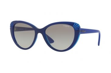 Image of Vogue VO5050S Bifocal Prescription Sunglasses VO5050S-243111-54 - Lens Diameter 54 mm, Frame Color Top Blu/blu Trasp/glitter