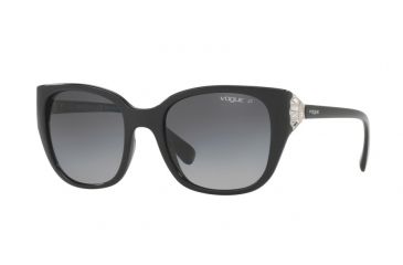 Image of Vogue VO5061SB Progressive Prescription Sunglasses VO5061SB-W44-T3-53 - Lens Diameter 53 mm, Frame Color Black