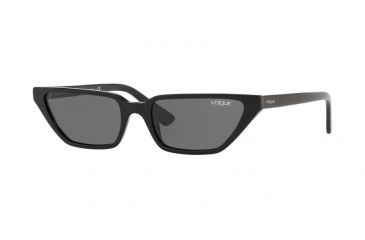 Image of Vogue VO5235S Sunglasses W44/87-53 - Black Frame, Grey Lenses