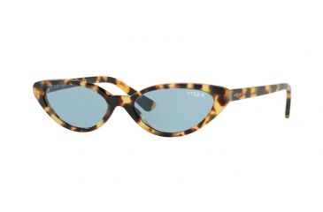 Image of Vogue VO5237S Prescription Sunglasses VO5237S-260580-52 - Lens Diameter 52 mm, Frame Color Brown Yellow Tortoise