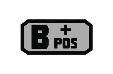 Image of Voodoo Tactical Blood Type Rubber Patch, B+, Coyote, 07-0993007000