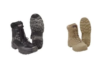 Image of Voodoo Tactical 9inch Tactical Boots, Black, Desert Tan
