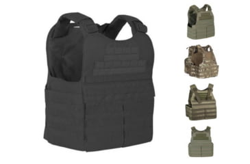 Image of Voodoo Tactical Hayden Plate Carrier, Black, Coyote, MultiCam, OD Green, Olive Drab