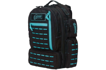 Image of Voodoo Tactical Mini Tobago Cargo Pack w/Die Cut MOLLE, Black/Teal, 15-0058162000