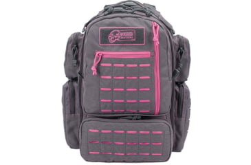 Image of Voodoo Tactical Mini Tobago Pack w/Die Cut MOLLE, Gray/Pink, 15-0058114000