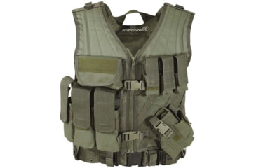 Image of Voodoo Tactical MSP-06 Entry Assault Vest, OD Green, Large/2XL, 20-8112004330