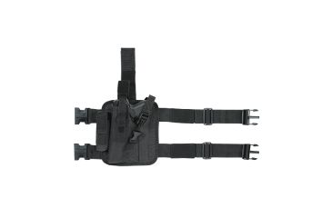 Image of Voodoo Tactical Tactical Drop Leg Holster, Left Hand, Black - 20-005201002