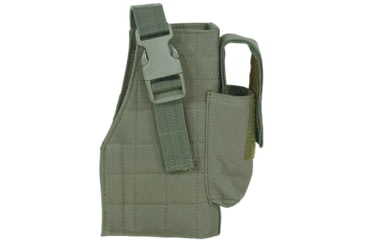 Image of Voodoo Tactical Tactical Molle Holster, Right Hand, OD Green, 25-0029004001