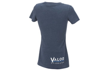 Image of Voodoo Tactical Valor Standard V-Neck T-Shirt - Womens, Blue, Extra Large, 01-5808019096